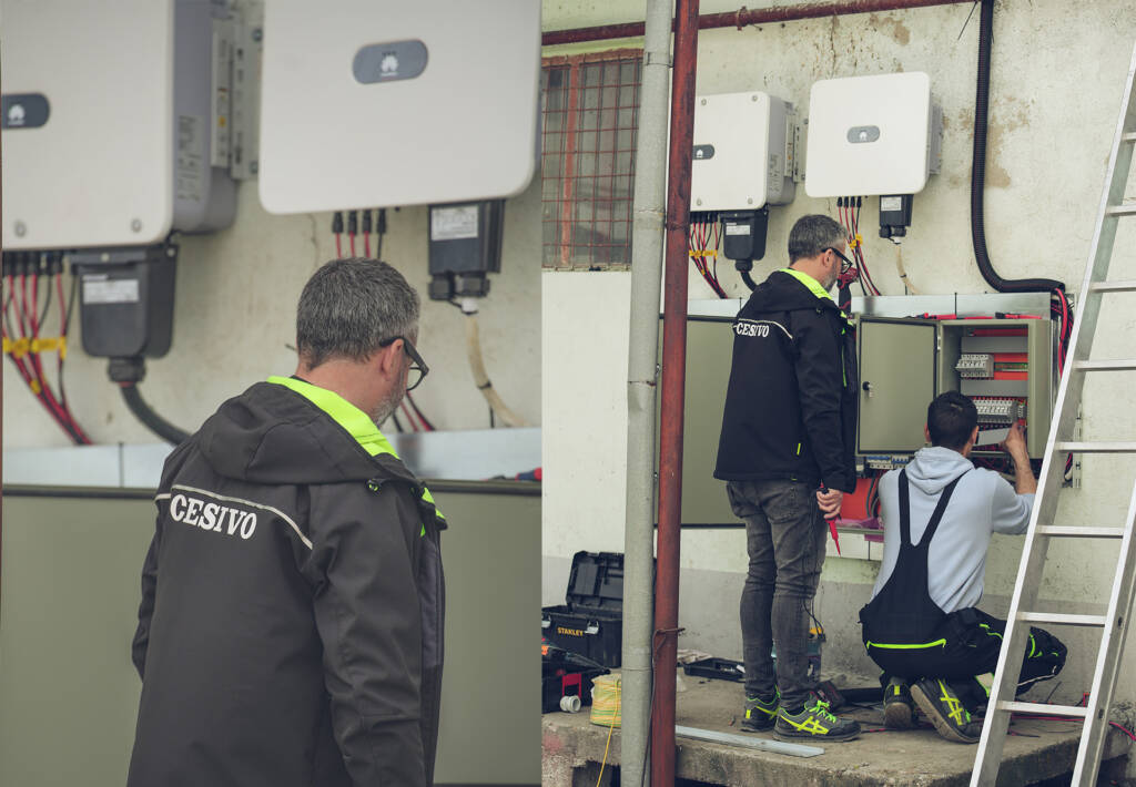 Sistem fotovoltaic de 70 kWh montat de CESIVO Electrotehnic